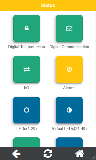 GARD Pro® Digital Teleprotection Touch Screen Display Interface
