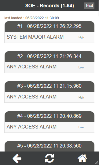 GARD Pro® Digital Teleprotection Touch Screen Display Interface