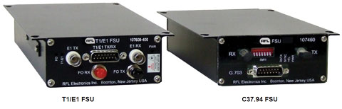 T1/E1 and C37.94 Fiber Service Unit Products